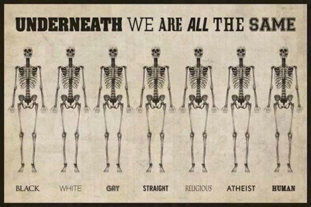 WE ARE ALL THE SAME